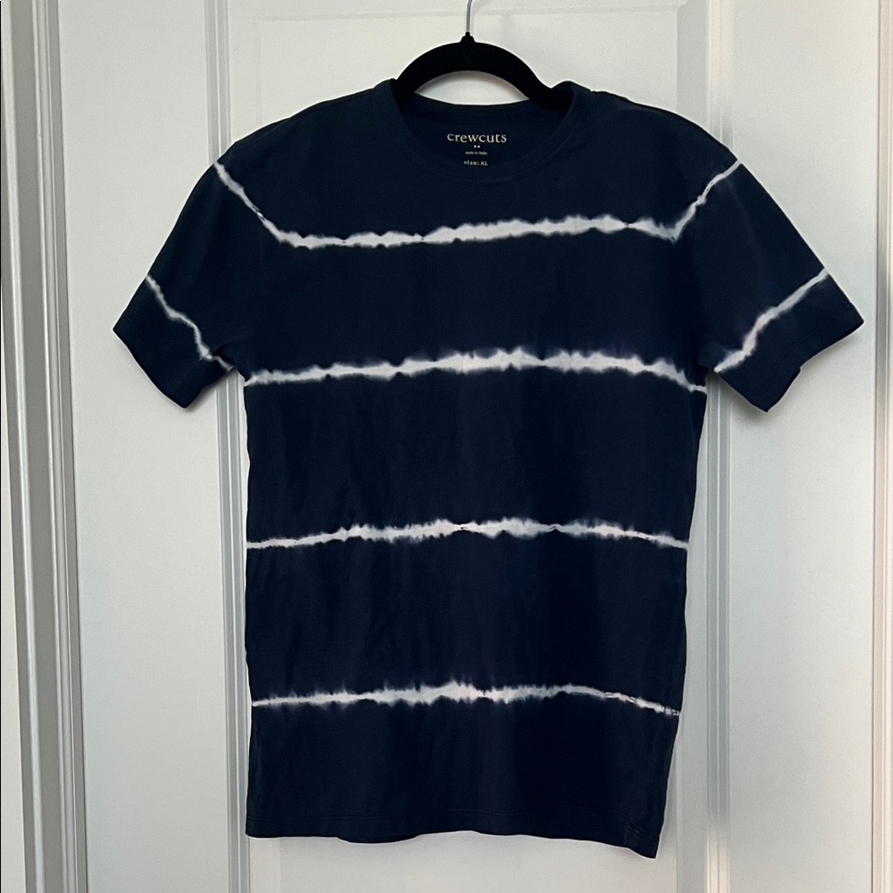 Crewcuts Factory Tie Dye Short Sleeve Shirt